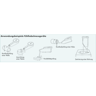 Lever dial indicator 0,2mm (0,002mm) scale 0-100-0, outer ring 40mm
